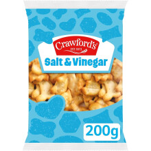 Crawford's Savouries Salt and Vinegar Baked Snacks 200g