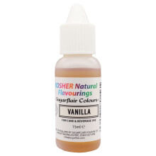 Sugarflair Vanilla Natural Flavouring - Add Flavours to Cakes, Ice Creams, Chocolates, Icings