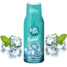 FruttaMax Tonic Syrup – Bitter Drink Mixer with Low Sugar | Ideal for Gin & Tonic, Soda Makers & Cocktails | Suitable for soda Machine 500ml