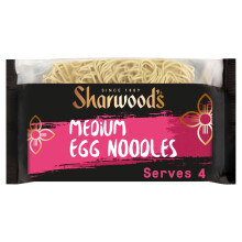 Sharwoods Medium Egg Noodles, 226 g (Pack of 1)