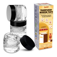Clear Museum Gel - 170g Museum Paste Putty Wax for Securing Collectibles to Prevent Falling | Removable, Residue-Free & Reusable