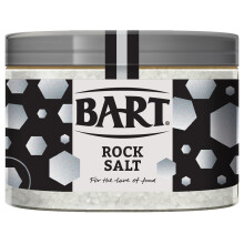 BART Rock Salt Large Jar - 450g - Coarse, Opaque Crystals - Enhance Sweet & Savoury Food Flavour