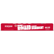 Renshaw Ready Rolled Fabulous Fondant Icing Disc for 8" Cake - White, 450 g (Pack of 1)