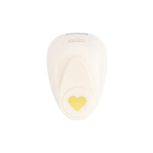 Vaessen Creative Craft Paper Punch - Heart - 10 x 9 mm - Circle Cutter for Crafting and Card Making
