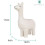Gift Republic Llama Shaped Chia Planter, White 4
