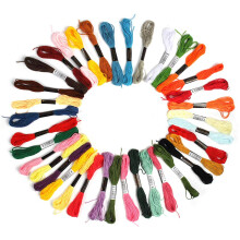 36 Skeins Embroidery Thread, Friendship Bracelets Embroidery Floss, Woven Floss for Knitting DIY Crafts Project, Sewing Accessories and Supplies