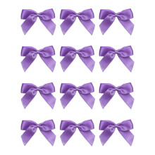 Italian Options Small Satin Ribbon Bows, Self Adhesive Bow Decorations for Crafts, Gift Wrap, Hampers, Hair Bows, Wedding Stationery, Floristry