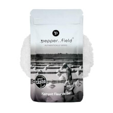 Pepper Field Kampot sea salt - Fleur de Sel salt from Kampot, 100% natural, hand-harvested, rich in minerals, for refining & decorating dishes