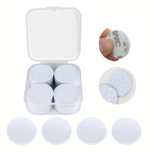 50PCS NFC Tags, NTAG215 Chip NFC Tags Blank White Card NFC Stickers Compatible with TagMo and Amiibo with Adhesive Back 504 Bytes for Easy Fixing and