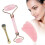 Jade Roller Set 3 In 1 with Face Roller, Quartz Roller 1