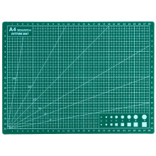 A4 Cutting Mat 30cm x 22cm - Crafting Board Mat, Self Healing, Double Sided, for Quilting, Sewing, Scrap Booking, Fabric & Paper Craft. Flexible