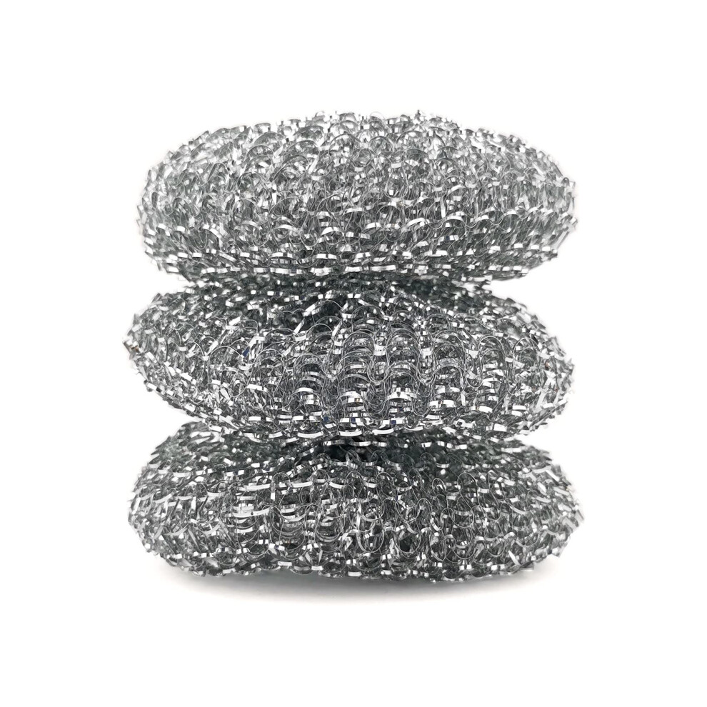 D.rect Steel Sponge 3X - Dishwashing Sponge - Ideal For Stainless Steel Pot Cleaner, M 5051227108081