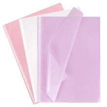 Larcenciel Tissue Paper Sheets for Packaging, 30 Pcs Metallic Tissue Paper for Wrapping Gifts, 3 Colours Pearlescent Glitter Gift Wrap for Holiday
