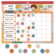 ANSTROUT Boho 32 Chore Charts Behavior Reward Chart System,Sticker Chore Chart Pad for Kids with 2328 Stickers