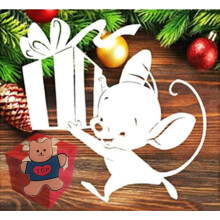 Cute Mice Cutting Dies for Card Making,Cute Mice Cutting Dies Cut Stencils for DIY Scrapbooking Photo Album Decorative Embossing Paper Dies for Card