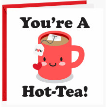 Funny Valentines Day Card for Him or Her - Valentines Day Cards for Girlfriend, Boyfriend, Husband or Wife - Valentine's Day Card for Fiance Fiancee