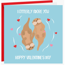 Funny Valentine's Day Card for Him or Her - Valentines Day Cards for Girlfriend, Boyfriend, Husband or Wife
