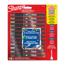 Sharpie Creative Marker Acrylic Paint Pens | Brush-TipWater-Based Paint Markers
