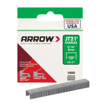 Arrow 215 Staples 8mm 5/16" Pack of 1000