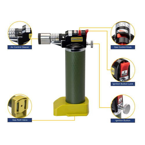 Proxxon 28146 Microflame Burner, Green 1