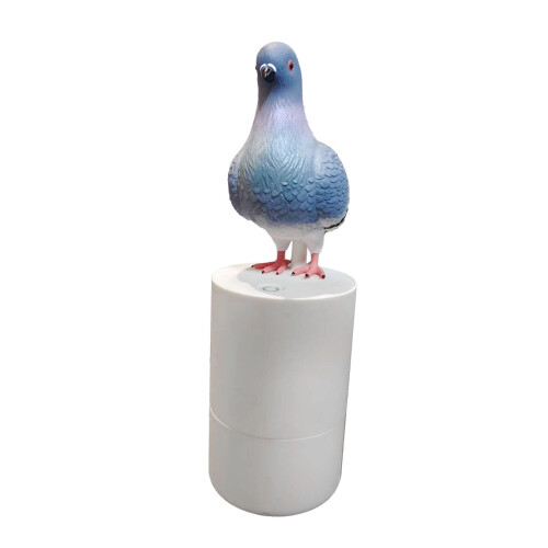 Pigeon Soap Automatic Foaming HandDispenser, Blue Bird Touchless Induction Refillable for Kitchen Bathroom Hall