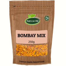 Bombay Mix 250g - Authentic Spicy Indian Snack by Hatton Hill | Savory, Crunchy Blend