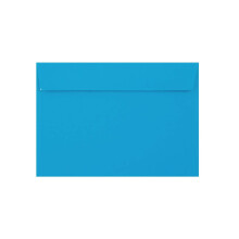 C6 Coloured envelopes for A6 Greeting Cards Wedding Invitation Crafts 114x162mm - Pack of 15 envelopes (Bright Blue P&S)