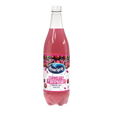 Ocean Spray Pink Cranberry & Raspberry Sparkling Water - 1l