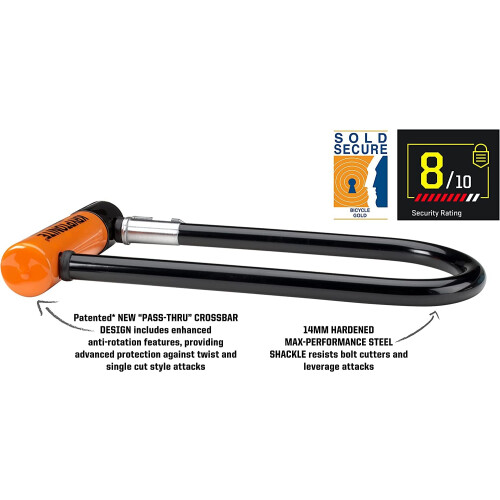 Kryptonite Kryptonite Evolution Standard Bike U-Lock, Heavy Duty Anti-Theft 2