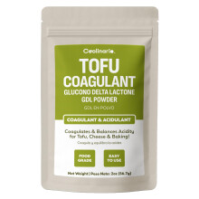 Coolinario Glucono Delta Lactone - GDL Tofu Coagulant (56 g) Mild Acidulant & Coagulant for Tofu, Cheese & Baking | Gentle Sweet-Tart Flavor