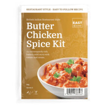 East at Home Butter Chicken Spice Kit – Authentic Indian Spices for Rich and Creamy Curry, Easy to Use Blend for Quick, Delicious