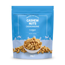 by Amazon Roasted and Salted Cashew Nuts, 200 g