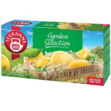 Teekanne Garden Selection Elderflower & Lemon All Natural Fruit Flavored Infusion Tea with White Hibiscus