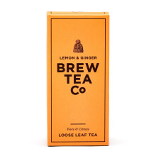 Brew Tea Co Lemon and Ginger Proper Loose Leaf Tea 113 g