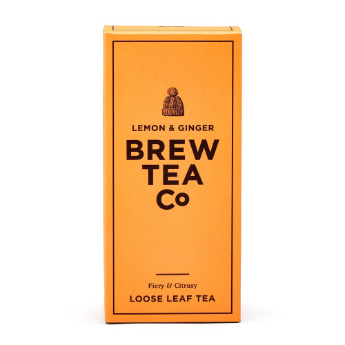 Brew Tea Co Lemon and Ginger Proper Loose Leaf Tea 113 g