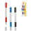 Lego LE51513 3 Pack Gel Pens, Assorted Colours 1