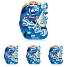 Bloo Spa Moments Vitality Toilet Rim Block, Toilet Cleaner w/
