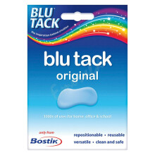 BOSTIK TAK STICKY ADHESIVE BLUE TACK BLU TAC BLUTACK BLUETAC UHU BOSTICK HOME