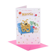 Boofle | Mother's Day Card for Nannie | Card for Mum, Grandma, Wife | Her, Girls, Women | Cute Design | With Envelope | 13.7 x 21 cm
