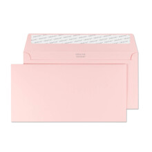 Blake Creative Colour DL+ 114 x 229 mm 120 gsm Peel & Seal Wallet Envelopes (25201) Baby Pink - Pack of 25