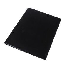 EUROPEL Flex A4 Presentation Book with 20 Sleeves - Display Book, Portfolio and Project Folder for Meetings & Conferences - Black - 119268