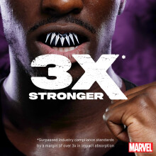 Marvel Black Panther Sports Mouthguard Dual Layer Premium Protection Junior Gum Shield with Case for Boxing, MMA, Rugby, Martial Arts, Judo and All C
