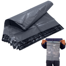 JeeJaan 30 Pcs Grey Mailing Bags 12" x 16" - (305 x 405mm) Grey Poly Mailers Postage Bags Strong Recyclable Poly Mailers Postage Bags for Envelope &