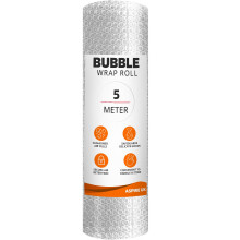 ASPIRE UK Bubble Wrap Roll 300mm x 5m – Clear Polythene Air Cushion Wrap for House, Office & Warehouse Packing