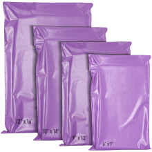 YUNJU 60 Mixed Mailing Postal Self-Seal Closure Plastic Bags - Envelopes for Posting Clothes, Postal, Packaging, Shipping Bags - Tempered Proof