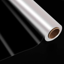 80CM Clear Cellophane Wrap Roll, HCSSZ Large Clear Wrapping Floristry Roll Extra Wide 80cm x Long 30m Transparent Gift Wrappings for Flowers Florist