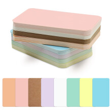 120Pcs Small Blank Paper Message Note Business Cards, 3.5x2'' Mini Index Cards for Gift