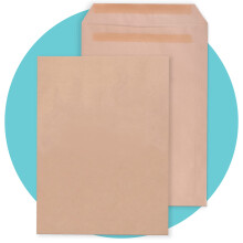 Triplast 20 x C4 Manilla Self Seal Security Envelopes (Size: 324x229mm) | Fully Opaque, Self Sealing & Printer Safe Mailing Paper Envelopes | Ideal f
