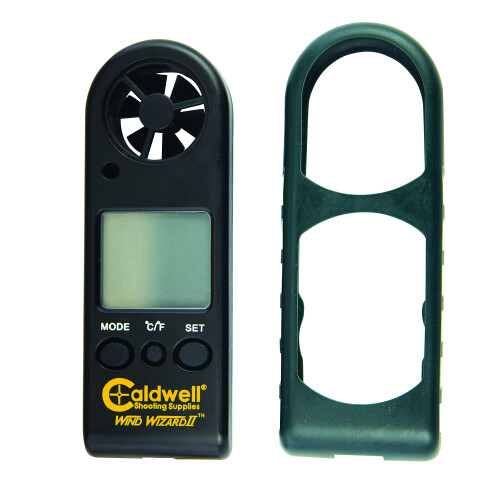 Caldwell Wind Wizard II Wind Meter with Multiple Wind Readings, LCD Backlight and Lanyard for Long Range, Shooting and Hunting 1