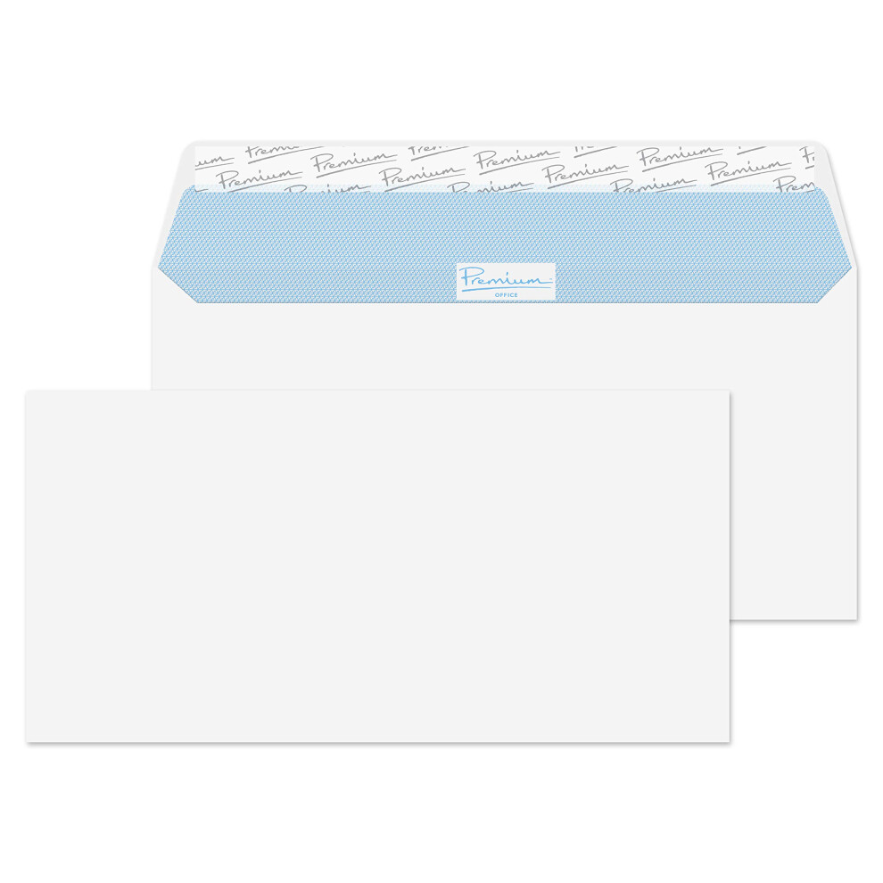 Photos - Envelope / Postcard Blake Office - Premium Envelopes DL  - Pack of 50 - Quality 120GSM - FSC Certified - White Peel and Seal Envel (110 x 220 mm)